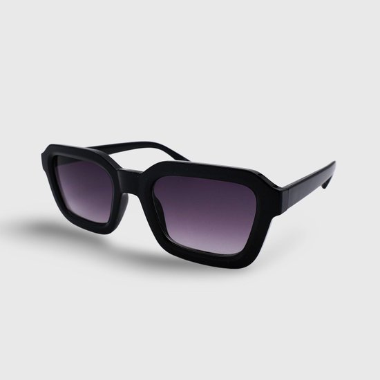 Montuurtjevoorjou - Jersey Black - Zonnebril - Zonnebril heren en dames - Vierkant - Zwart van Montuurtjevoorjou — afbeelding 3