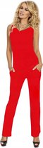 DKaren Stella - viscose pyjama- rood S