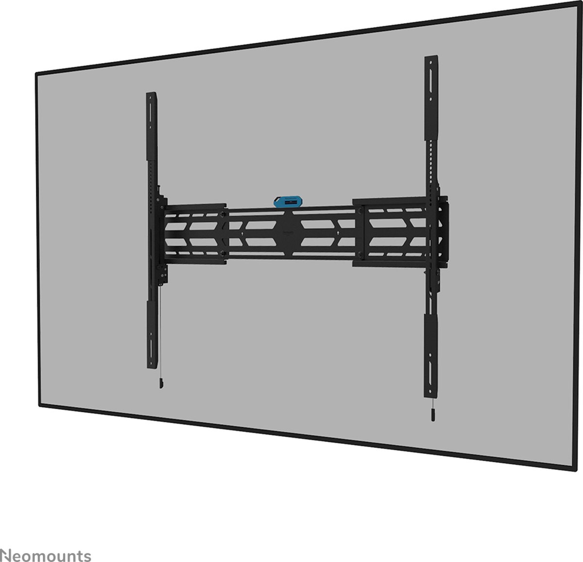 Neomounts WL30S-950BL19 TV muurbeugel - vast - hoge belastbaarheid - 55-110" - max. 160 kg - vergrendelbaar (incl. veiligheidsschroef) - zwart