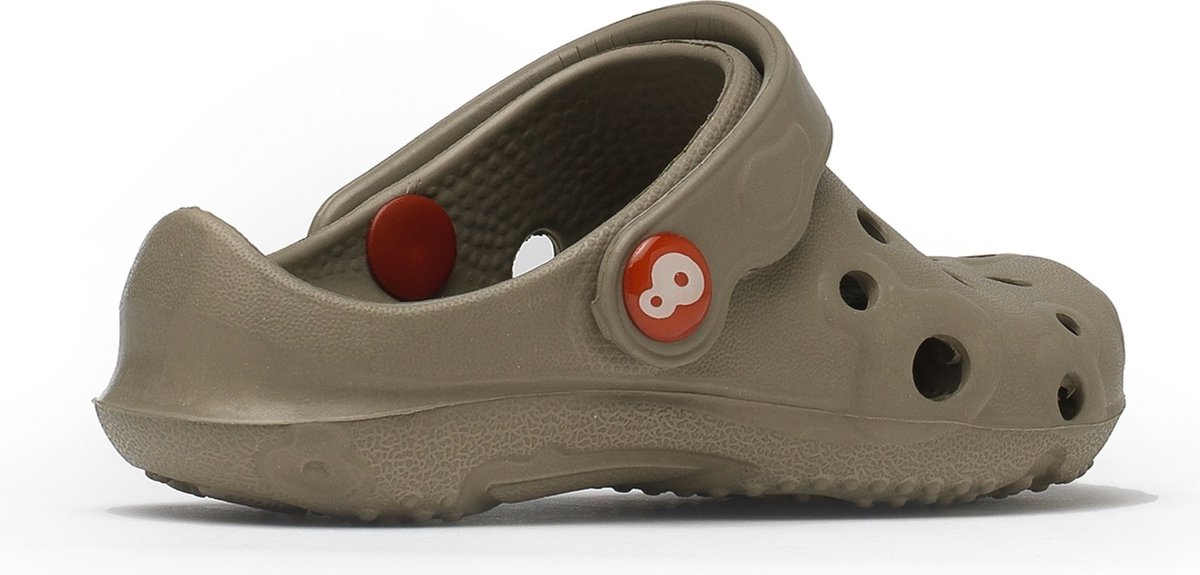 Schu'zz Schuzz kinderclogs badslippers Globule Bébé effen kaki / khaki