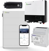 Growatt SPH4000TL3-BH-UP 4kW Hybride Omvormer Met 10,2 KWh Thuisbatterij