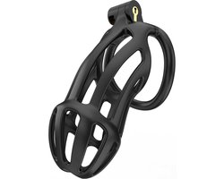 Rimba Toys - P-Cage PC02 - Kunststof Kuisheidskooi - Peniskooi - Chastity - Zwart