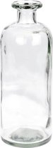 1x Glazen vaas/vazen 1,5 liter van 10 x 30 cm - Woondecoratie/accessoires - Home deco - Bloemenvazen - Glazen vazen voor bloemen en takken