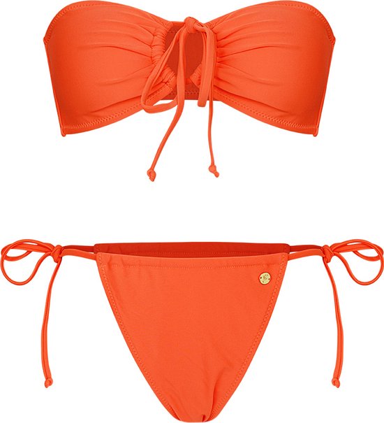 Bikini cut out - Orange M