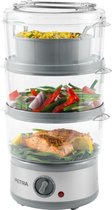 Petra Electric Food Steamer Multicooker BPA-vrije manden en kom, inclusief 500 W