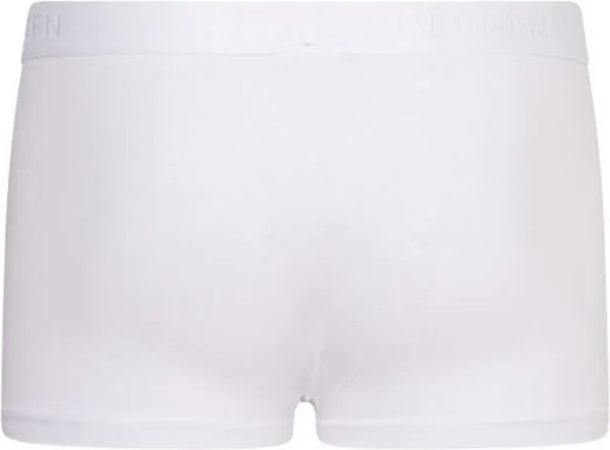 Witte boxer shorts met subtiel logo op de tailleband.