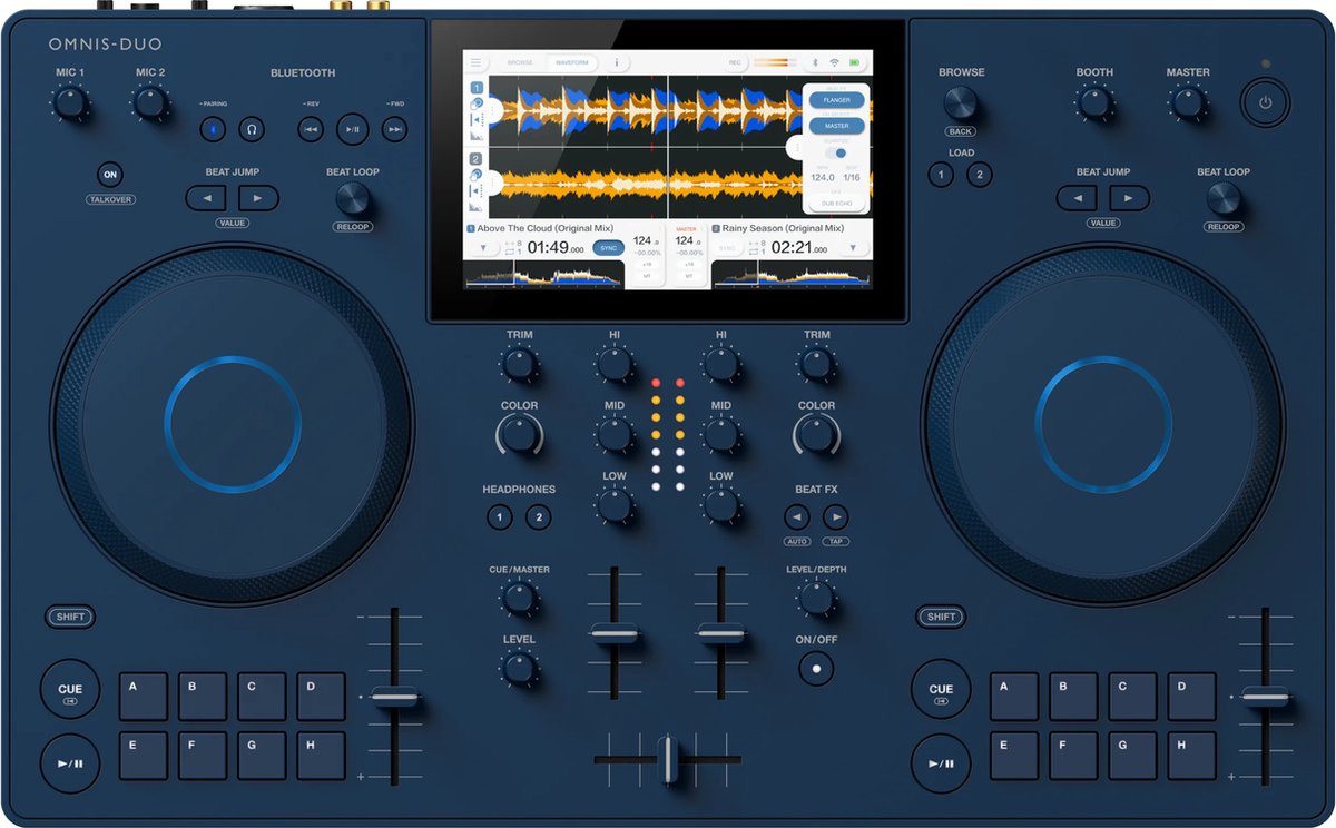 AlphaTheta OMNIS-DUO - All-in-one mobiel DJ-systeem