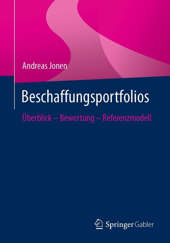 Business and Economics (German Language) - Beschaffungsportf ... - cover
