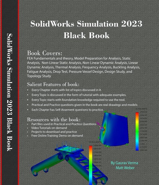 SolidWorks Simulation 2023 Black Book - cover