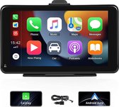 Écran multimédia portable Denago CarPlay et Android Auto de 7 pouces