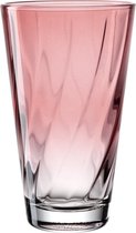 Verre à dink 300ml rose TWIST - SET/4