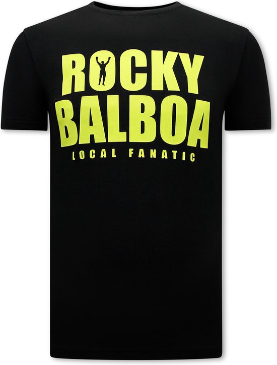 Rocky Balboa Heren T-shirt - Zwart