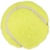 Hondenspeelgoed tennisbal - Geel - 4 cm - 4 stuks