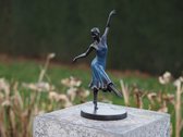 Brons beeld - Tuinbeeld Ballerina - Bronzartes - 27 cm hoog