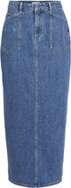 Object Rok Objthylane Long Denim Skirt 131 Div 23044369 Medium Blue Denim Dames Maat - L