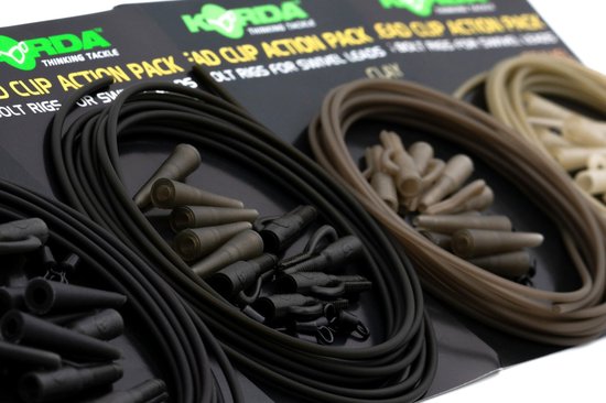 Korda Lead Clip Action Pack Weedy Green (KLCAPW) van Merkloos — afbeelding 4