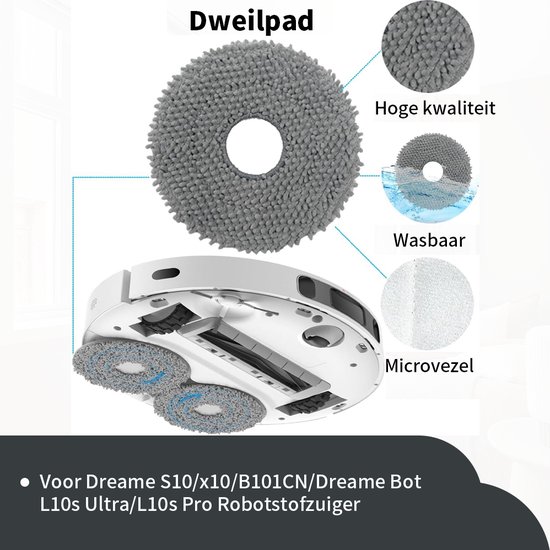 Vervangende set accessoires compatibel met XIAOMI X20 /X20 Plus/X10