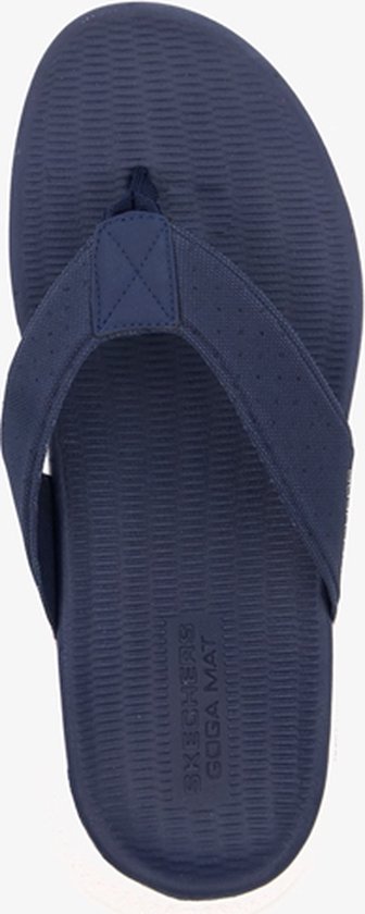 Skechers Go Consistent heren teenslippers - Blauw - Maat 43