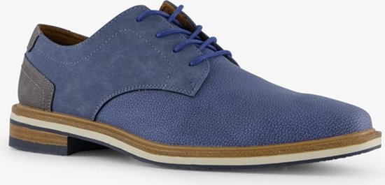 Emilio Salvatini chaussures à lacets pour hommes bleu - Taille 45