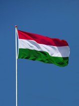***Hongaarse Vlag - Flag of Hungary - Vlag Hongarije - Vlaggen - Polyester - 150 x 90 cm Jumada's Hongaarse Vlag - Flag of Hungary - Vlag Hongarije - Vlaggen - Poly-ester - 150 x 90 cm