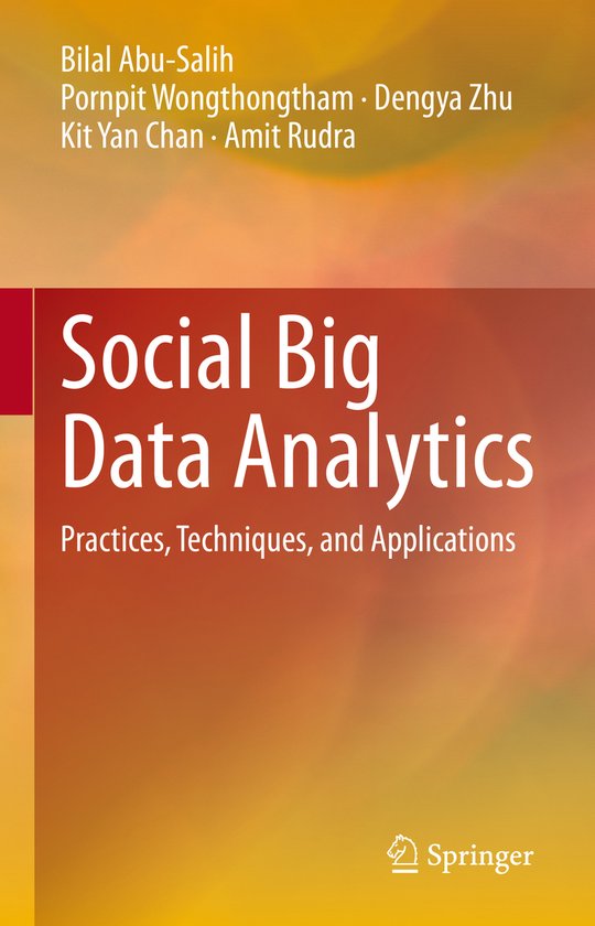 Social Big Data Analytics - cover