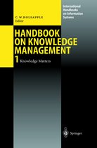 International Handbooks on Information Systems- Handbook on Knowledge Management 1