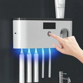 Tandenborstelhouder voor elektrische tandenborstels - Tandenborstel sterilisator op zonne energie - Tandpasta Dispenser - tandenborstel houder