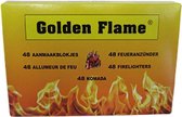 Golden Flame Aanmaakblokjes wit - 48 stuks