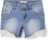 NAME IT NKFSALLI SLIM DNM SHORTS 5372-HA NOOS Meisjes Jeans - Medium Blue Denim - Maat 164