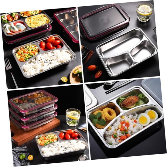 Munchkin lunchbox voor baby's en peuters, met 5 vakken, lunchbox