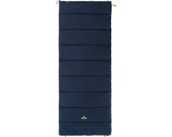 NOMAD® Blazer Classic '78 Organic Slaapzak | Navy | 100% Biologisch Percal Katoen | 2-Seizoenen Slaapzak | Aanritsbaar | Lengte 210 cm