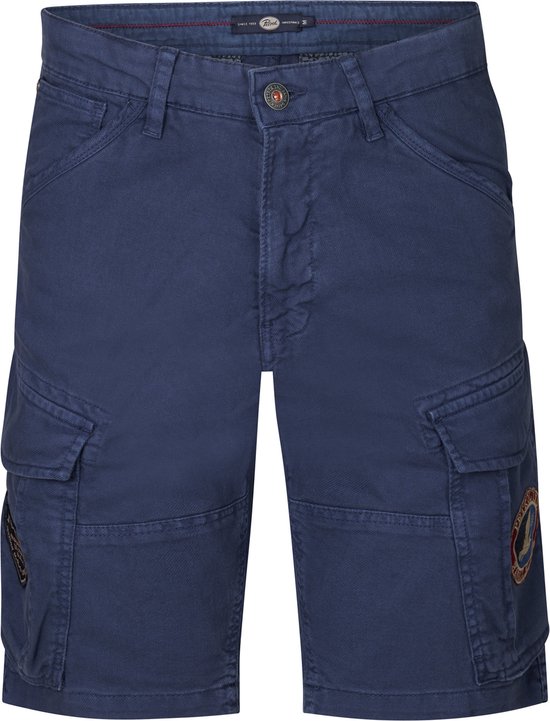 Petrol Industries - Heren Cargo Short Wanderer - Blauw - Maat XXXL