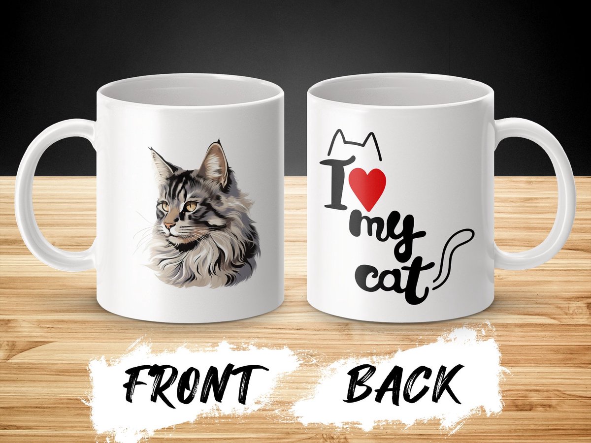 Mok Norwegian Forest cat - kat - I love my cat - cat lovers - katten