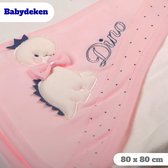 Dino Baby Girl Handdoek, baby klein meisje, Baby Katoenen Inbakeren Badstof Handdoek 80x80 cm Badhanddoek Gaye Bebe