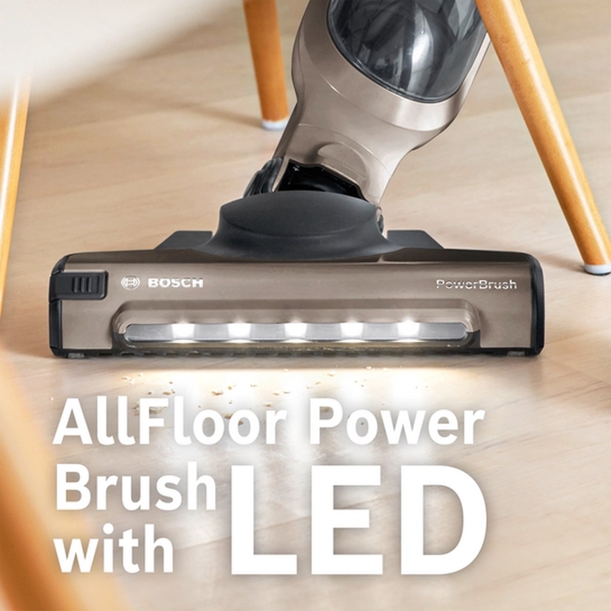 Bosch Flexxo BBH3ALL23 Serie 4 - Steelstofzuiger - Bruin — afbeelding 6