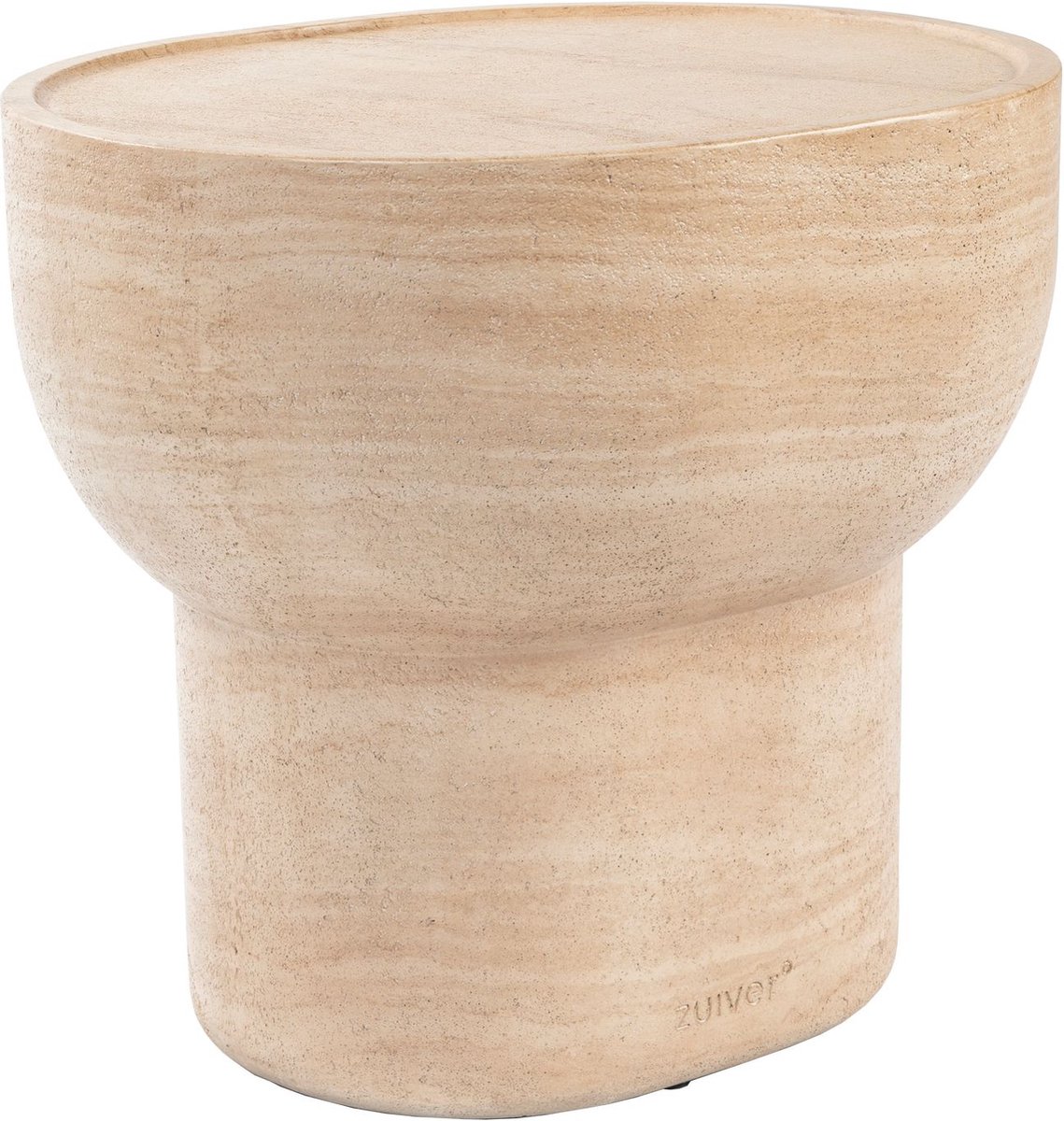 Noble Bijzettafel Ovaal - Beige