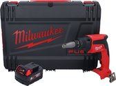 Milwaukee M18 FSG-501X accu-droogbouwschroevendraaier 18 V 13 Nm borstelloos + 1x oplaadbare accu 5.0 Ah + HD box - zonder lader