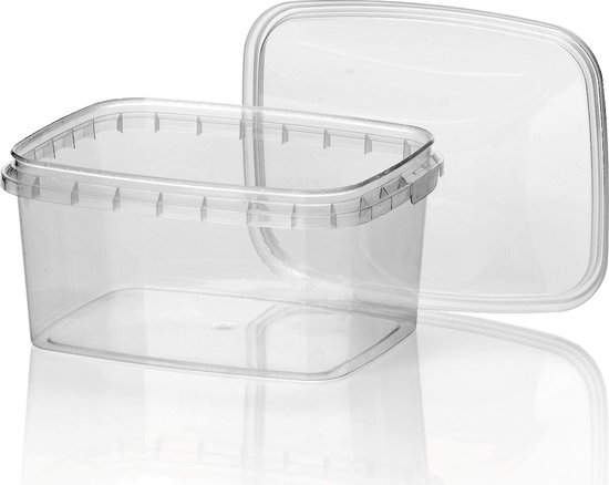 Aangepaste Luxe Kleine Bedrijven Efficiënte Duurzame Plastic Opbergdozen Zwart-W