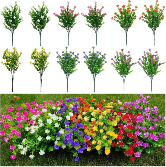 ROLLWAY 6 bundels kunstbloemen zoals echte lente