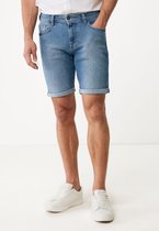 STEVE SHORT Mid Waist/ Regular Leg Denim Mannen - Light Stone - Maat 29