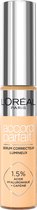 L'Oréal Paris True Match Radiant Serum Concealer - geschikt voor de gevoelige huid - verrijkt met 1,5% hyaluronzuur en cafeïne voor hydratatie en verfrissing - medium dekking - stralende finish - verzorgt als een oogserum - 5.5D - 11 ml