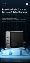 140W Gan Usb Type C Desktop Oplader 100W Snel Opladen Snel Chagers Station Voor Xiaomi Pocomacbook Samsung Iphone Laptop