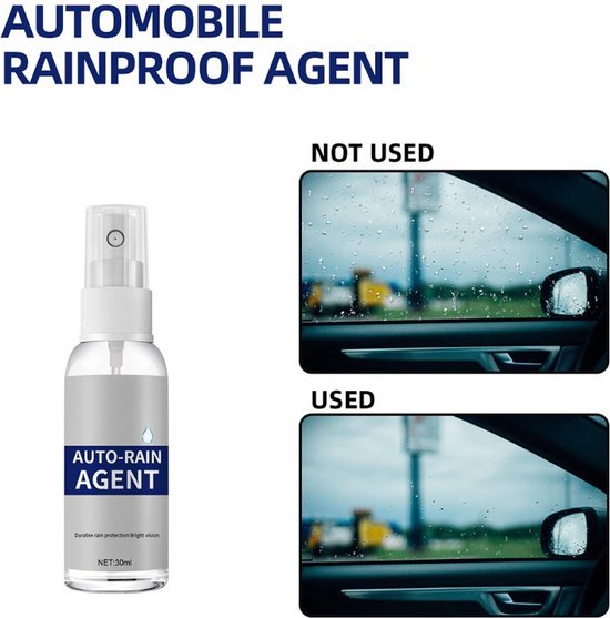 Foto: Tlvx anti condens spray 30ml voorkom beslagen auto ruit voorruit ramen spiegels achteruit vocht vrij maken rain agent ruit coating anti fog vocht ramen voorkomen veilig zicht snel en effectief 