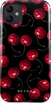 BURGA Telefoonhoesje voor iPhone 12 - Schokbestendige Hardcase Hoesje - Cherrybomb
