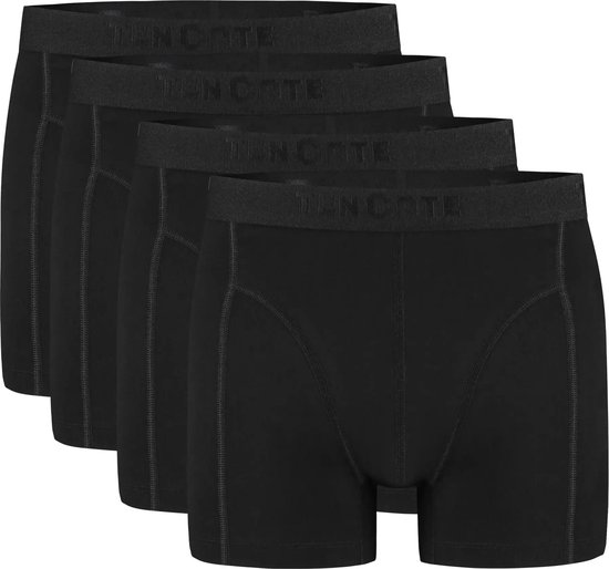Ten Cate - Homme - Basic - Lot de 4 boxers - Zwart - XL