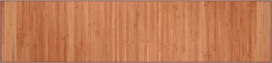 vidaXL - Tapis - rectangulaire - 70x300 - cm - bambou - marron
