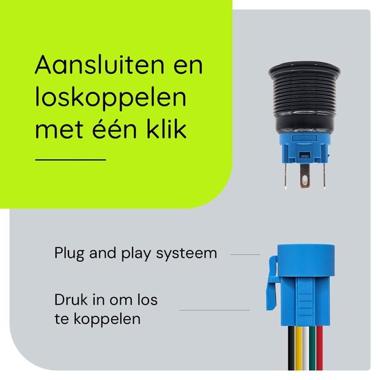 GELRHONR Sigarettenaansteker Verlengkabel – Manlijk Naar O-ring Met AAN/UIT-schakelaar, 16AWG, 15A Zekering, 1 Of 2 Meter