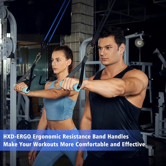 Bad Company Buighalter, koningsveer, extra sterke weerstandsveer, power twist, onderarm- en bovenarmtrainer voor het homegym, blauw