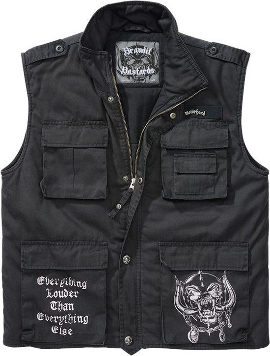 Brandit Mouwloos jacket Ranger Vest Zwart