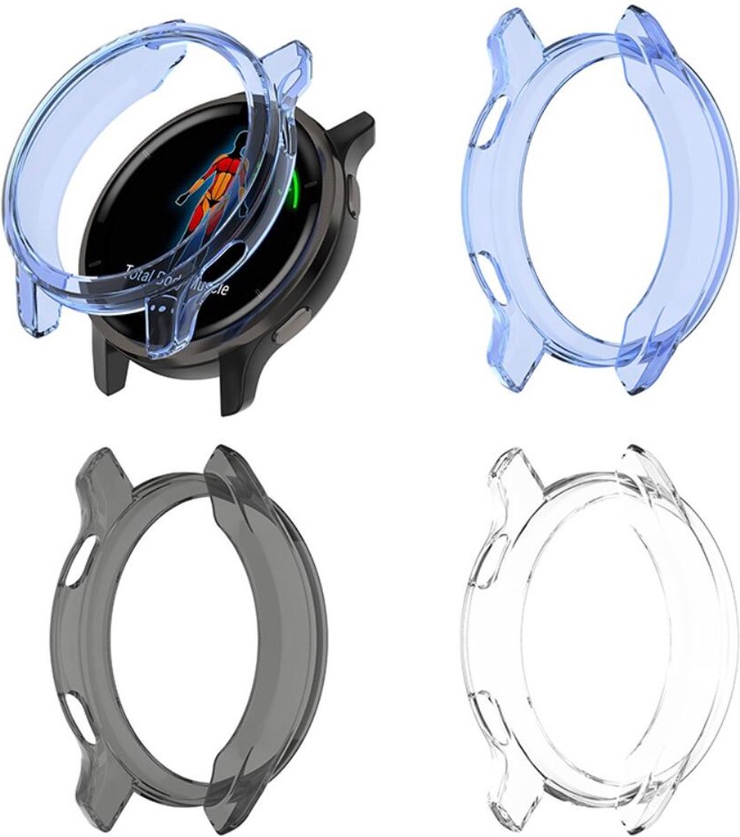 Coque De Protection TPU Fine Pour Garmin Venu 2 Plus [2 Pièces] - Transparente, Anti-rayures